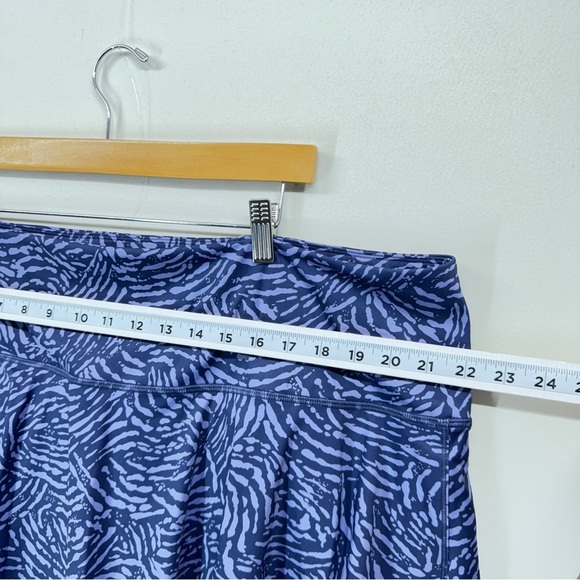 Athleta Purple Ace Printed Skort Plus 3X Athletic Golf Summer Athleisure Active - Picture 9 of 14